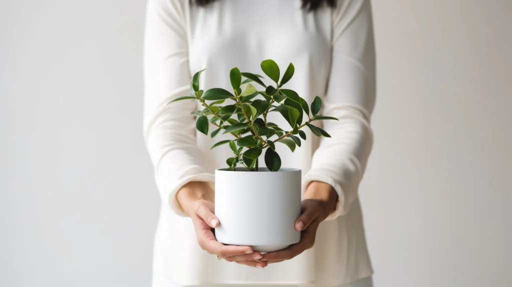 The color of plant pots serves as an extension of your personal style