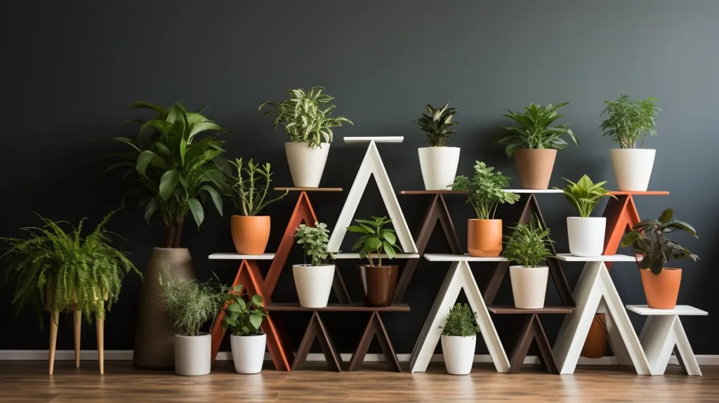 color scheme for plant pots