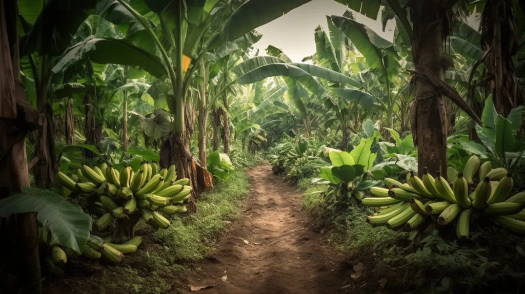 A banana plantation