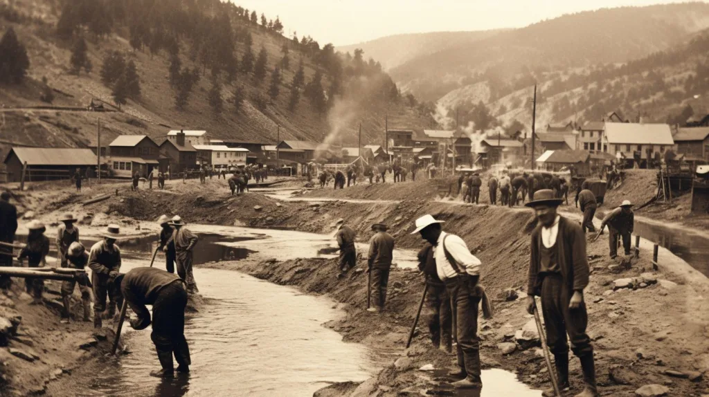 California Gold Rush 1800