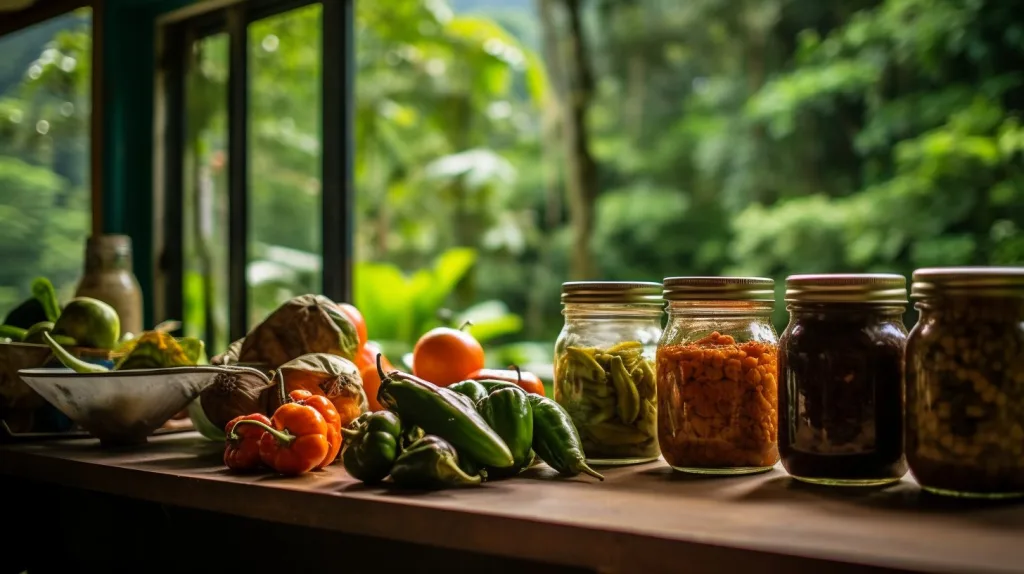 Canning and Fermentation at an off-grid homestead