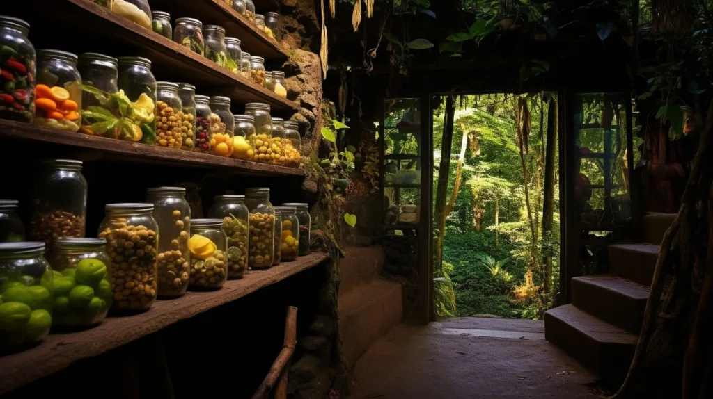 Freezing and Root Cellaring in the rainforest