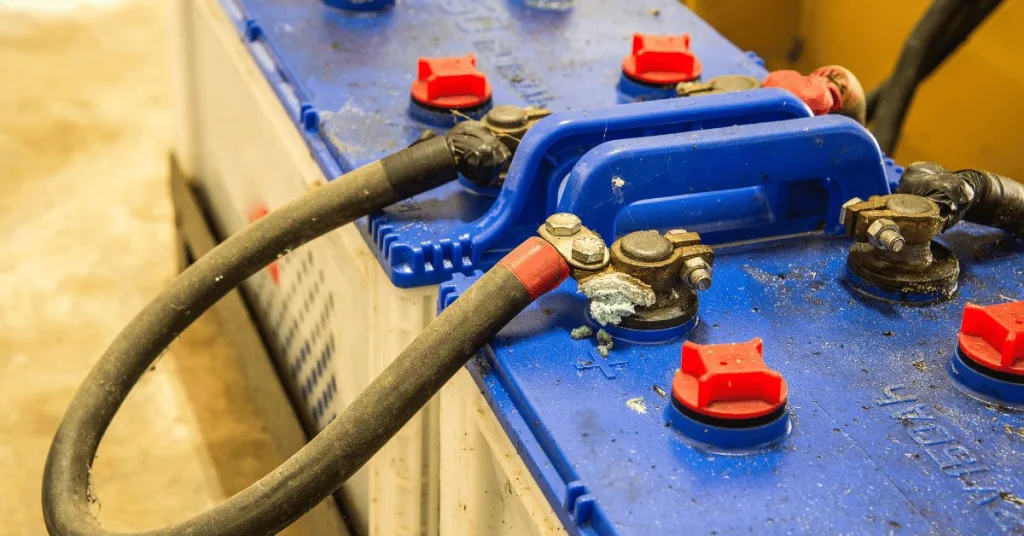 car batteries connected together