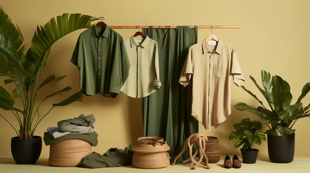 Photo of sustainable and minimalist wardrobe showcasing Ethical Fashion Brands
