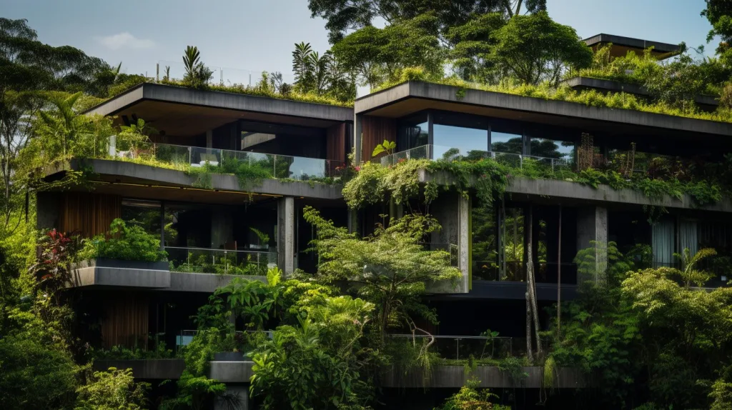 A green building in Costa Rica