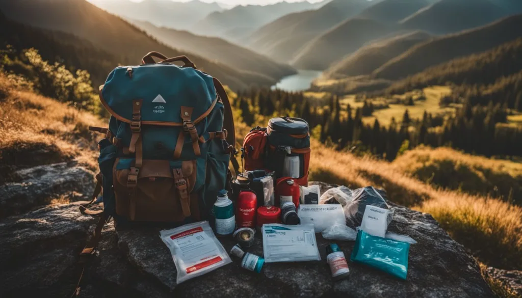 A well packed and prepared wilderness first aid kit